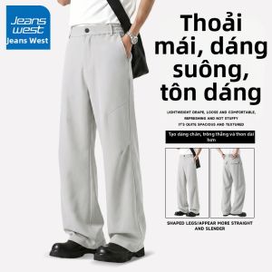 Jeanswest | Quần Tây Nam Thẳng Tapered Mềm Mại Như Lụa Cho Mùa Hè