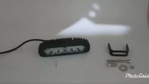 Lampu Sorot Tembak 6 Bar dan Lampu Lurus LED 3 Mode: Aksesoris PNP Sepeda Motor