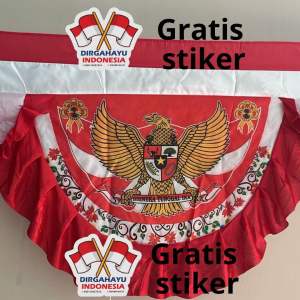 BACKGROUND GARUDA BATIK 5gel 4m DAN 10gel 8m BAHAN ABUTAI BERKUALITAS PREMIUM