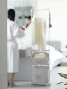 *Lowest Price* 2/3/4 Tier Bathroom Storage Basket / Laundry Basket Trolley / Bathroom Trolley / Bathroom Rack