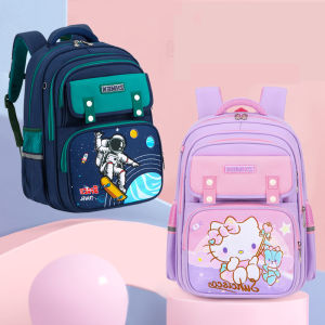 Multi-Layer Schoolbag for Primary School Students Grade 3-6 Boys Burden Reduction Spine Protection 2023 New Arrival 5 Kids Lightweight Durable Girls 4