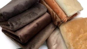 45 × 50cm Soft Velvet Fabric 3mm Mink Plush Fabric 100% Polyester Non Elastic High-Density DIY Toy Pillow Sewing Crafts