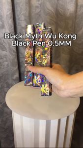 Black Myth Wu Kong Game Black Gel Ball Pen 0.5mm Blind Surprise Box Collection Stationery Gift