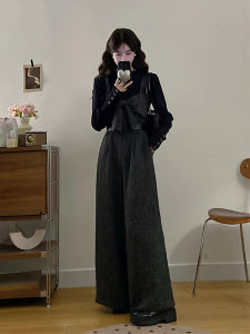 XUECAIQI | High Quality Korean Style Winter Outfit Two Piece Set