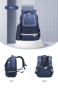 Tigernu 9037 School Bags for Girls Boys Cartoon Backpacks for Students Kids Fashion Bag Large Capacity Scientific Zoning Lightweight