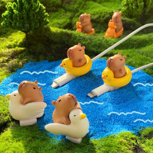 เคสป้องกันสายชาร์จและสายเคเบิลสำหรับ Apple Android Vivo Oppo Huawei Xiaomi ป้องกันการพับ สายเคเบิลชาร์จแบบพกพา