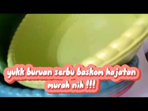 Baskom Tenun 12 Elegan Cerah Multi Fungsi Dimensi 23 cm