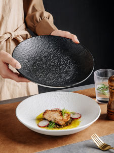 Bát Đựng Salad Bằng Gốm Sứ Sâu Hình Đá Bát Ăn Sáng Sáng Tạo Dùng Tại Nhà Bát Đựng Tráng Miệng Bát Đựng Rau Câu Bát Đựng Thức Ăn Của Nhà Hàng