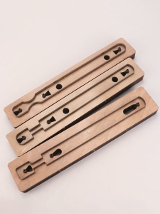Strap Leather Cutting Die Creative Keychain Wooden Punching Die Handcraft Pendant Template DIY Tool