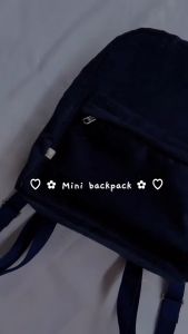 tas ransel corduroy backpack vintage sekolah tas korea bahan corduroy