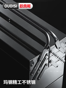 3-Layer Tool Box Stainless Steel Multi-Function Tool Box Set Industrial Grade Tool Box Storage