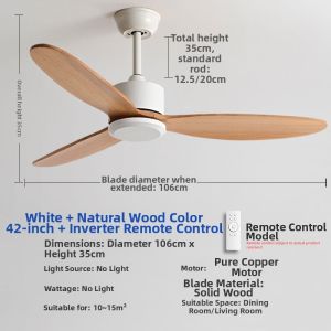 KAIYE | Silent Strong Wind Variable Speed Vintage Ceiling Fan