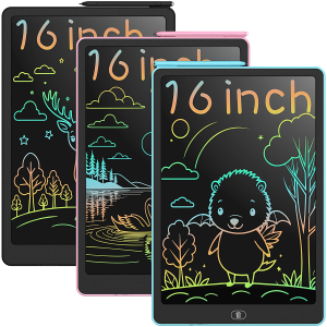 10/12/16 Inch LCD Writing Tablet Drawing Board Montessori Educational Drawing Toys For Kids Students Magic Blackboard Toy Gifts