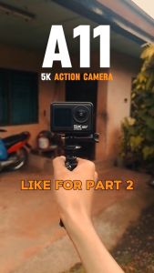 Alston E-CAM A11 PRO Action Camera 5K 30fps Ultra Hd with EIS Anti shake 30M Waterproof Underwater Camcorder Dual Screen 170 degrees WiFi Sports Camera