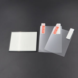 1Set For NDSi Upper Screen LCD Screen Lens Cover + Screen Protective Film For NDSi Game Console Top Protector Panel Parts