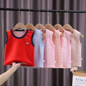 Áo Vest Lót Lông Cừu Dày Giữ Nhiệt Cho Trẻ Em Mùa Đông Áo Vest Lót Lụa Sữa Cho Bé Trai Và Bé Gái Từ 1-5 Tuổi Áo Vest Thường Ngày Cho Trẻ Em