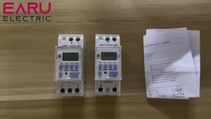 THC 15A 30A New Type Din Rail 2 wire Weekly 7 Days Programmable Digital TIME SWITCH Relay Timer Control AC 12V 24V 48V 220V 230V
