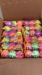 JUKE Kamper Barus Isi 3 Pcs Warna Warni Naphthalene Toilet Ball Pewangi WC Kamar Mandi