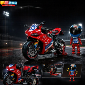 JIXIN | Exquisite Replica Motorcycle Model 1/18 Scale