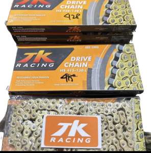 Rantai Tk racing gold 428 130 L rante rantae tkracing bkn sss
