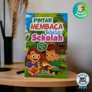 buku pintar membaca sebelum sekolah untuk paud&tk(16×24cm)