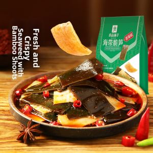BESTORE | Spicy Seaweed Knots Bamboo Shoots Wakame Snacks