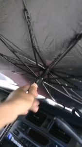 Car Window Sun Shade Car Windscreen Sunshade Car Sun Shield Umbrella Auto Shade Cover Sun Protection Window Cover 汽車遮陽