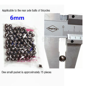 Bicycle Steel Balls 4 5 6 8 10cm Ball Front Xle Rear Axle Center Axle Round Balls Mountain Bike Steel Balls