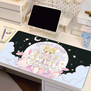 Bandai | kawaii magical girl Mouse Pad S-Sailor Moons anime Gaming Accessories Computer Desk Mat Gamer Keyboard Pad Anti-slip Mouse Mat