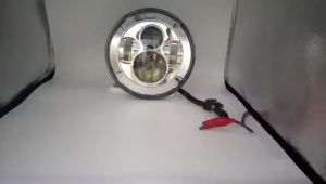 7" LED Projector Headlight 4.5" Fog Passing Light For Harley Touring Electra Glide Road King Softail Night Train Bad Boy