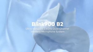 Saramonic Blink900 B2 ไมโครโฟนไร้สาย ไมค์ไลฟ์สดไร้สาย Wireless Microphone 2.4Ghz พร้อมเคส แบบชาร์จไมค์ในตัว