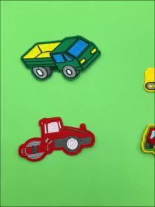 5pcs Engineering Vehicle Embroidery Patches - Cartoon Cars Excavator Bulldozer Iron-On Appliques for s Clothing Jackets Je