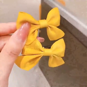 Kids Twin Set Ribbons Hairclips little princess Hair Pins Beauty Hair Clips Cute&Exquisite Hair Ties