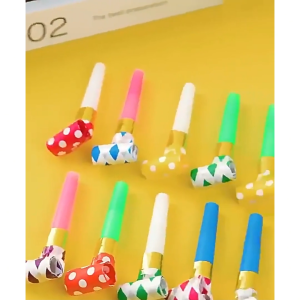 COMBO 10 KÈN TÒ TE SINH NHẬT KÈN LƯỠI VUI NHỘN ĐỘC ĐÁO NHIỀU MÀU SẮC-NIEVE