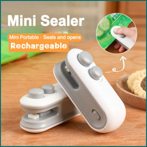 Mini Rechargeable Sealer for Plastic Package Snack Sealer Clip Bag Handheld Heat Sealer Portable
