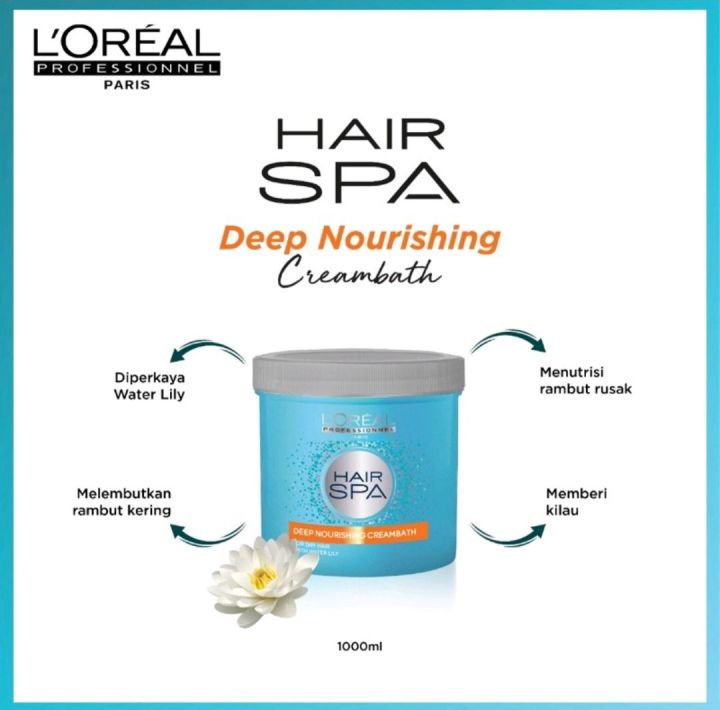 Loreal hair spa 1000ml loreal hairspa 1kg 1liter loreal hair spa deep