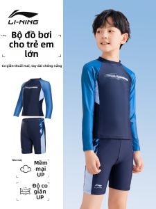 Li-Ning | Bộ Bơi Bảo Vệ UV Tay Dài Cho Bé Trai