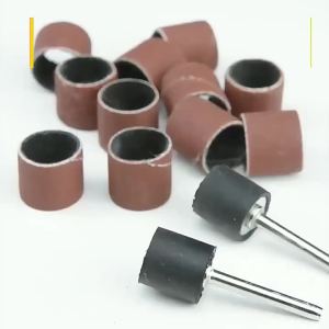 5pcs 1/8inch Shank Sanding Drums Kit Sand Mandrels Fit For Dremel Drill Rotary Abrasive Tools 12.7mm 6.35mm 9.5mm