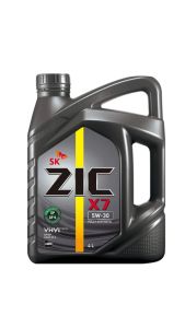 SK ZIC X7 5W-30 Fully Synthetic Engine Oil 4L 4 Liters Piece | EC Universal