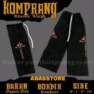 Celana Komprang PSHT Celana Komprang Nagata Drill celana komprang bordir