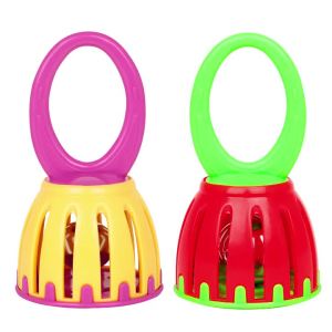 IRIN | SY-99 Trẻ Em Orff Lồng Chuông Giáo Dục Sớm Chuông Tay Lắc Nhạc Cụ Gõ Cho Trẻ Em Khai Sáng Âm Nhạc Đỏ/Xanh