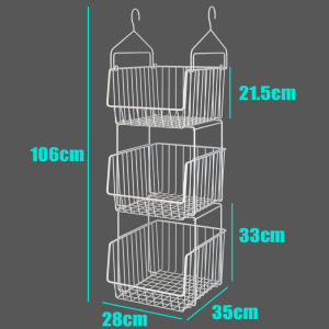 QIMAHUANGZI | Wardrobe Storage Organizer Clothes Shelf