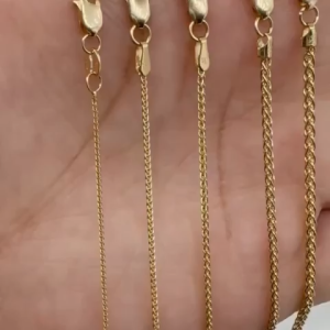 Mikanas Gift 18k Saudi Gold With Diamond Earrings For Men And Women Size 3mm Best Seller Non Tarnished Hypo Allergenics
