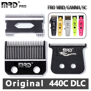 Original MRD Blade Hair Clipper HC-90-4 Faded Blade Horn Cutting Blades GMT-90-4 Trimmer For Gamma SC MRD Clippers MRD