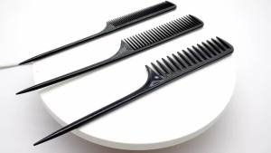 3Pcs Wide Tooth Rat Tail Comb Set Large Medium Thin Teeth Hair Sectioning Teasing Comb  For Salon Barber Haircut Perm Dye