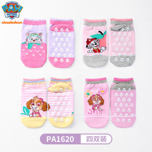 Anti-Slip Cotton Socks for Girls Cartoon Floor Socks Spring Autumn Winter Style Medium Bed Socks for Kids 3-8 Years Old