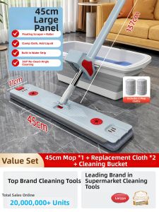 Maryya | Easy Clean No Handwash Dirt-removing Mop
