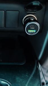 Tẩu Sạc Nhanh Trên Ô Tô 1 Cổng USB 100W 1 Cổng Type C PD60W 160W CIND CNY-Q1 - Nhập Khẩu Chính Hãng