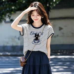 V.C.I | Color Block Stripes T-Shirt