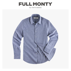 Warm Plaid Flannel Mens Long Sleeve Shirt Gray